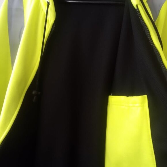 Hi-Vis XL Hoodie - Picture 2 of 5